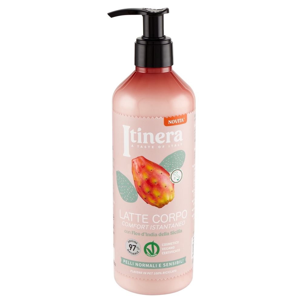 Itinera Latte Corpo Comfort Istantaneo con Fico d'India della Sicilia 370 ml